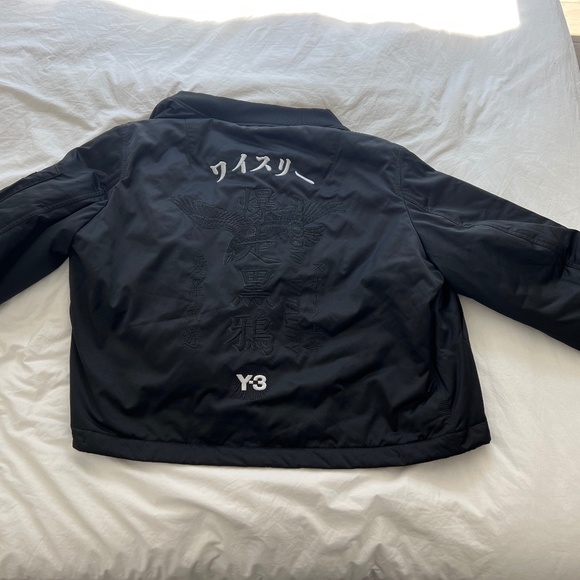 Y-3 Yohji Yamamoto BLACK Bomber Jacket